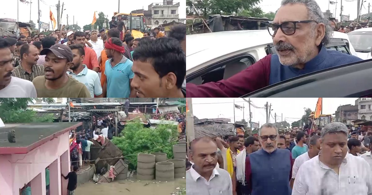 When Shivalinga was broken, people's temper became high, the