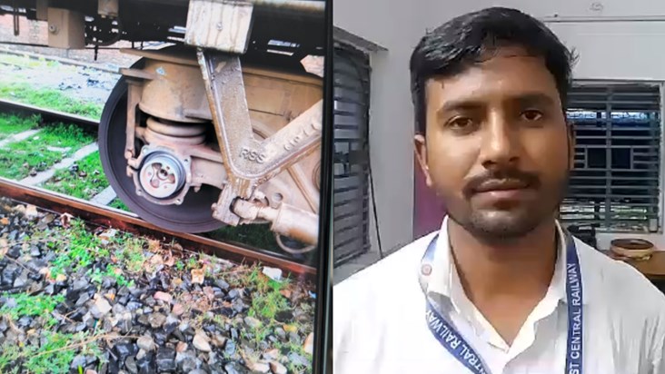 Major train accident averted in Katihar, incidentally the li