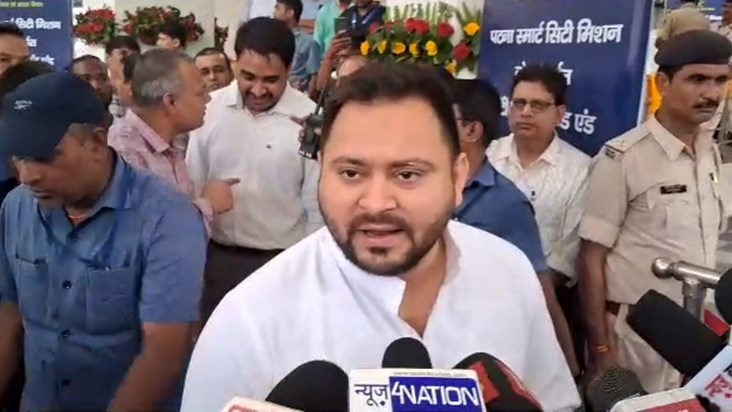 Tejashwi Yadav's anger on BJP, gave befitting reply on many 