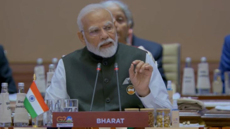 PM Modi's big step on the international stage, 'India' seen 