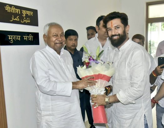 Chirag Paswan met CM Nitish, know what happened