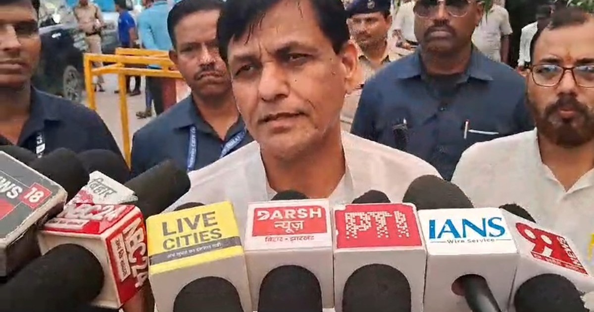 Kendiry mntri nityanand ray ka lalu yadv pr bda byan