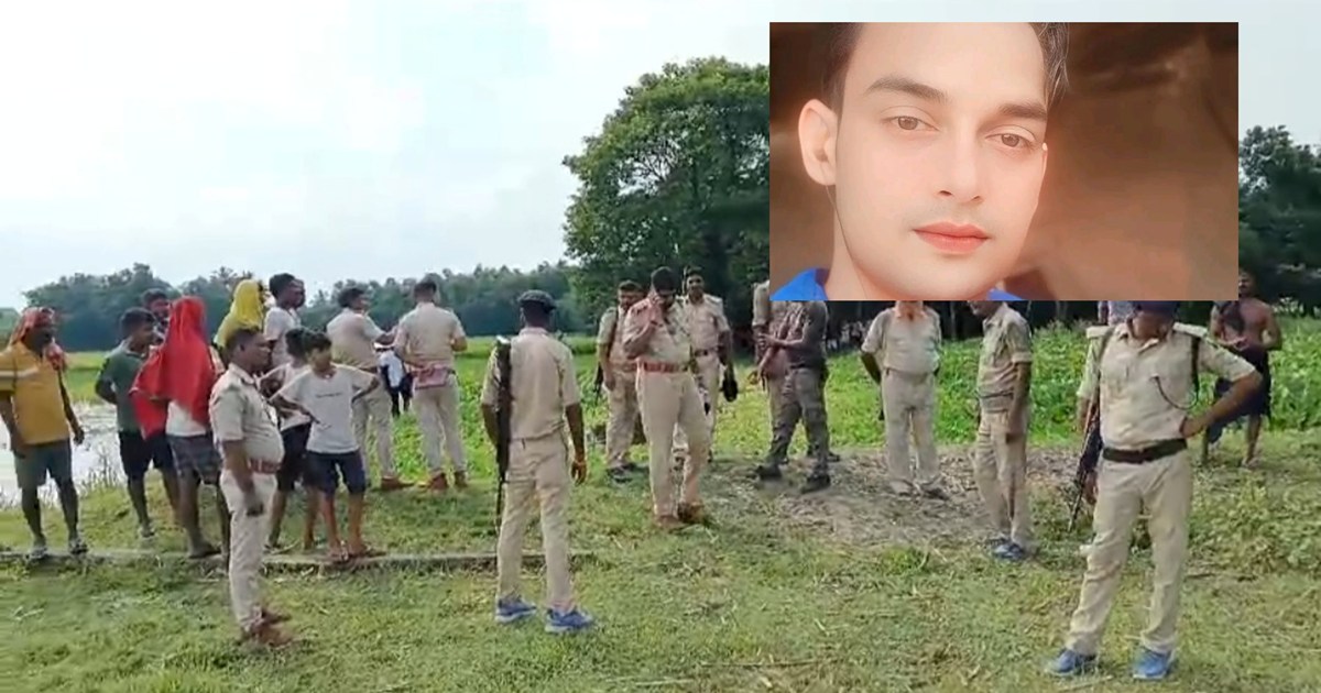 In Katihar, a youth was beaten up in front of the Mukhiya on