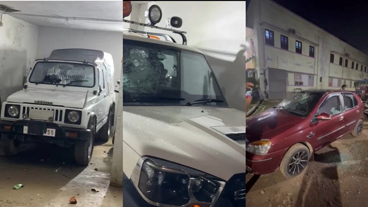 Two-way fight in Patna, Congress Metropolitan President's ho Two-way fight in Patna, Congress Metropolitan President's ho