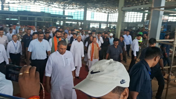 Cm nitish kumar airport ka kiye nirikshn Cm nitish kumar airport ka kiye nirikshn