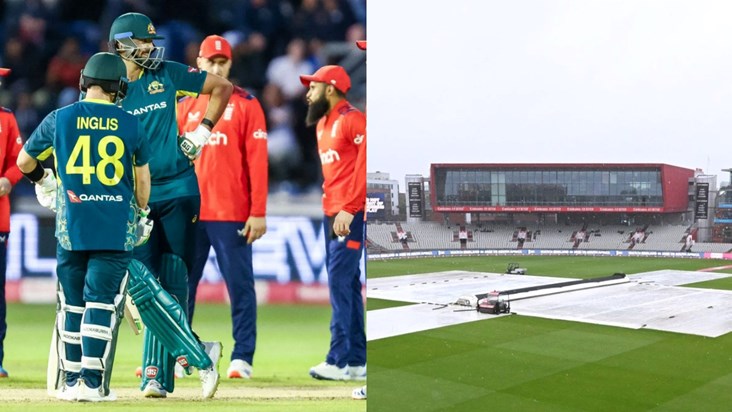 Rain in Manchester canceled the third T20 of England-Austral
