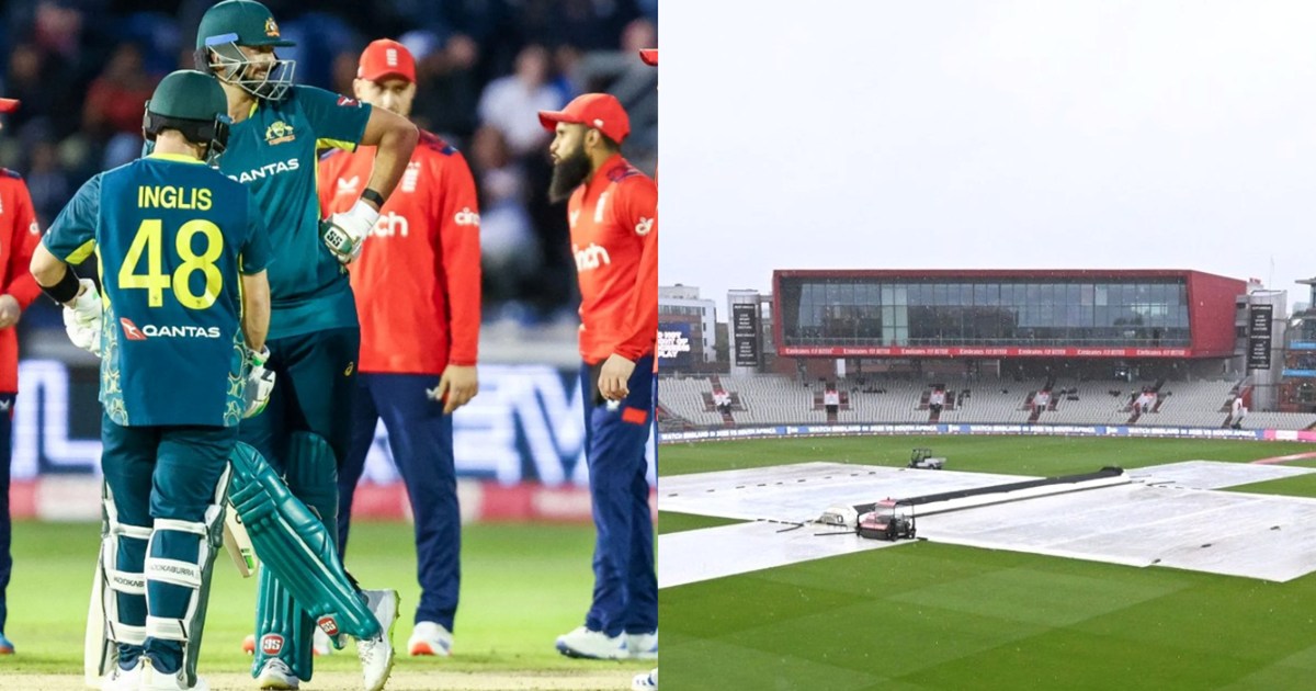 Rain in Manchester canceled the third T20 of England-Austral
