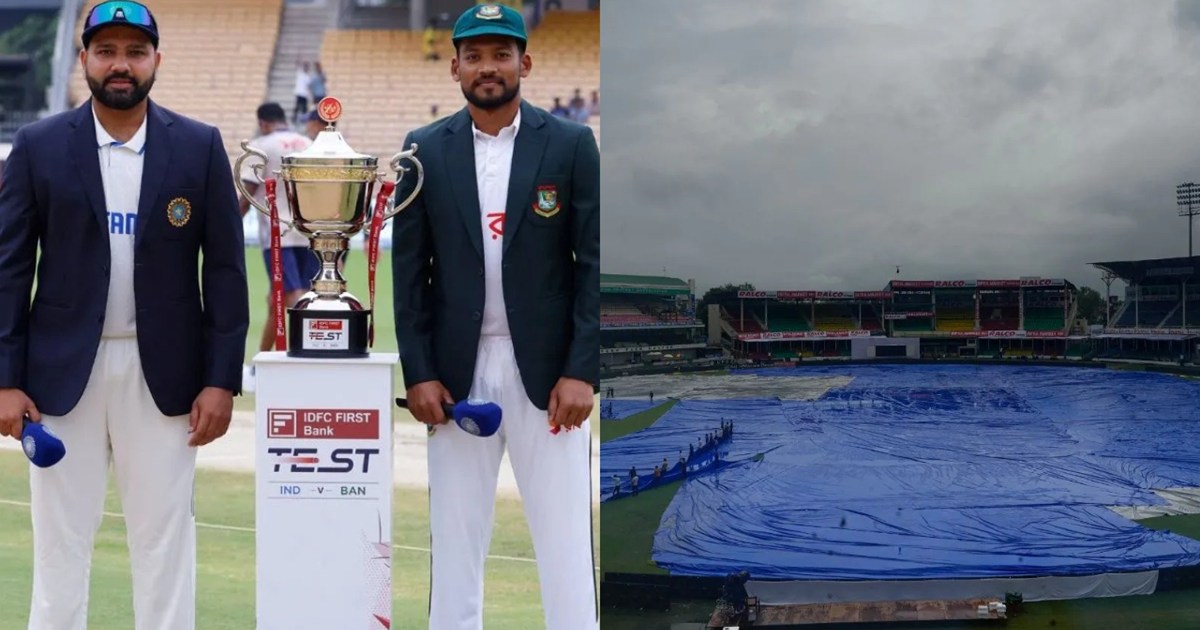 Rain disrupted the match between India and Bangladesh on the