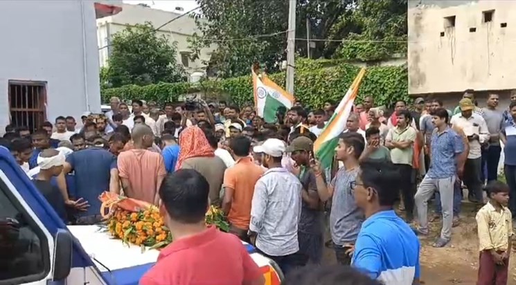 CISF jawan of Jehanabad died during duty, MLAs and officials CISF jawan of Jehanabad died during duty, MLAs and officials