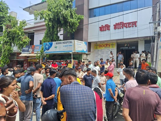 Family members created ruckus in Gaya after the death of the Family members created ruckus in Gaya after the death of the