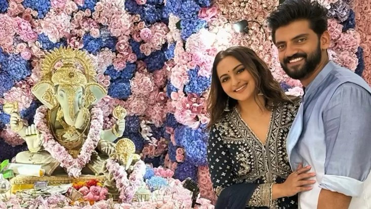 Sonakshi Sinha celebrated Ganesh Chaturthi with Zaheer, trol