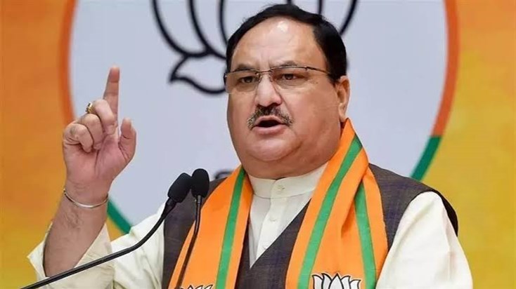 JP Nadda in Jharkhand Parivartan Yatra JP Nadda in Jharkhand Parivartan Yatra