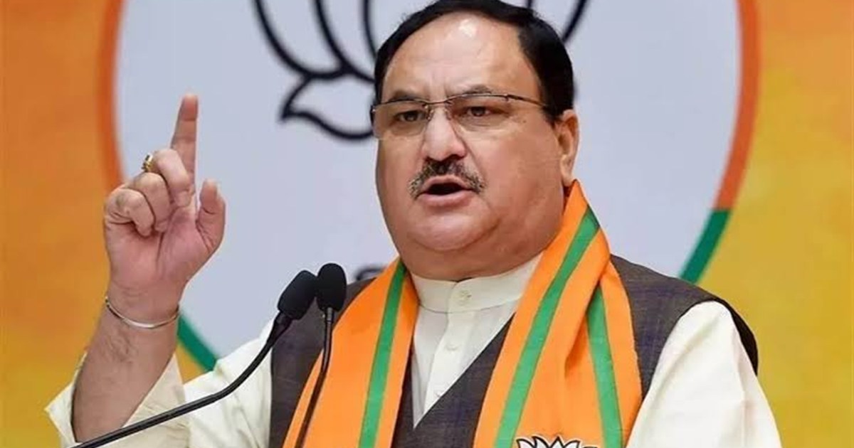 JP Nadda in Jharkhand Parivartan Yatra 