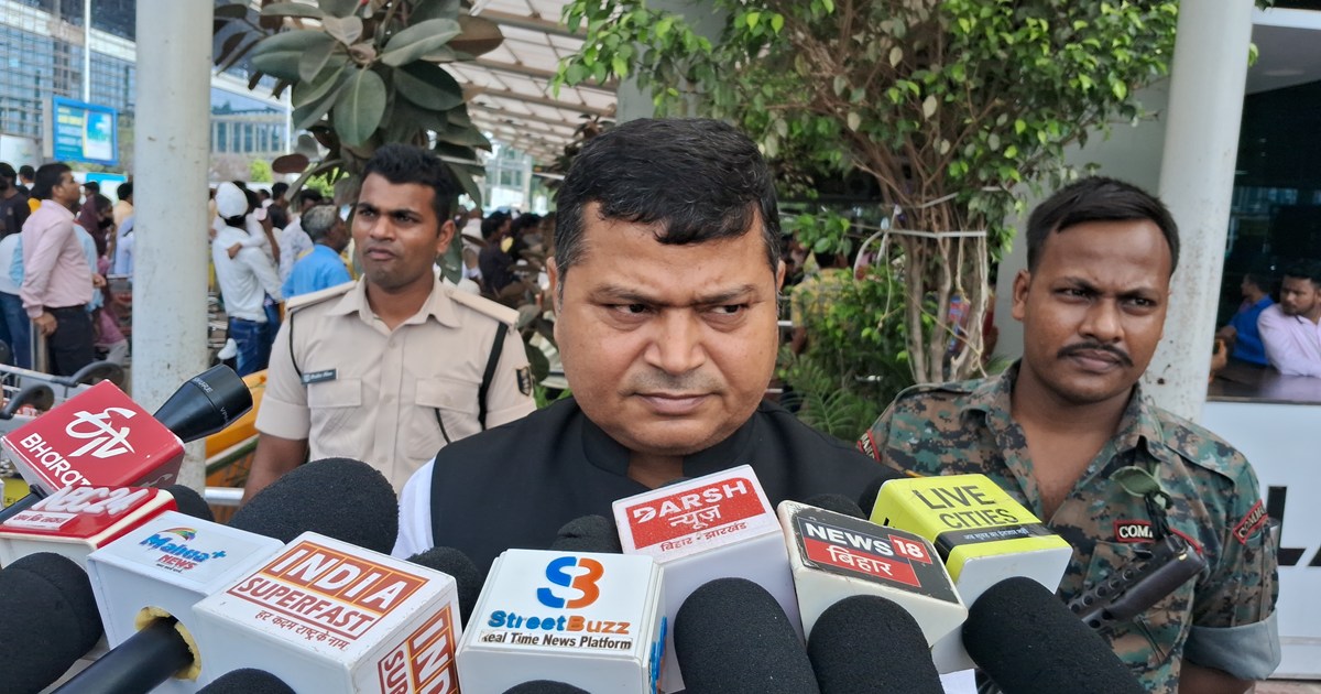 Kendiry mntri raj bhushn nishad ka byan