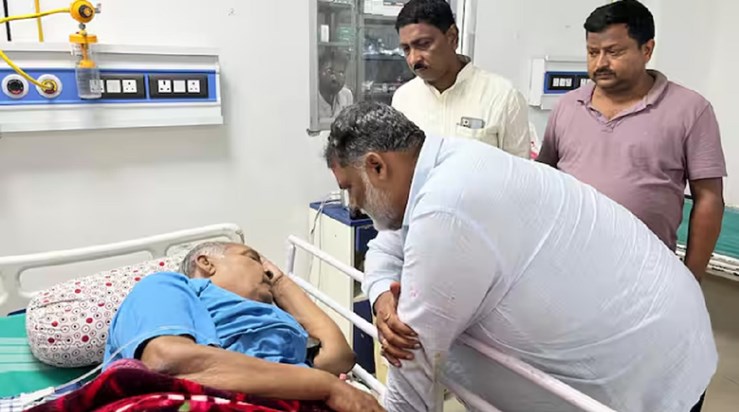 BREAKING: Purnea MP Pappu Yadav's father passes away... BREAKING: Purnea MP Pappu Yadav's father passes away...