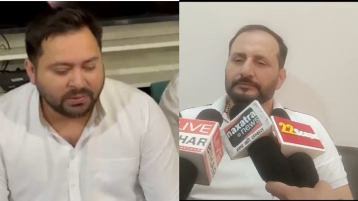 Tejaswi took a dig at Nitish-Modi regarding crime, then mini Tejaswi took a dig at Nitish-Modi regarding crime, then mini