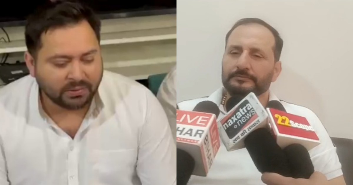 Tejaswi took a dig at Nitish-Modi regarding crime, then mini