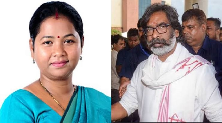 Geeta Koda on Hemant Soren Geeta Koda on Hemant Soren