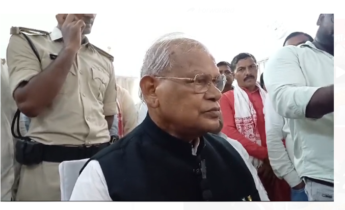 Union Minister Jitan Ram Manjhi targeted CM Nitish on liquor