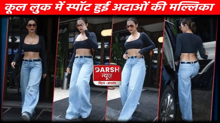 Malaika Arora was seen hurting fans with her killer looks... Malaika Arora was seen hurting fans with her killer looks...