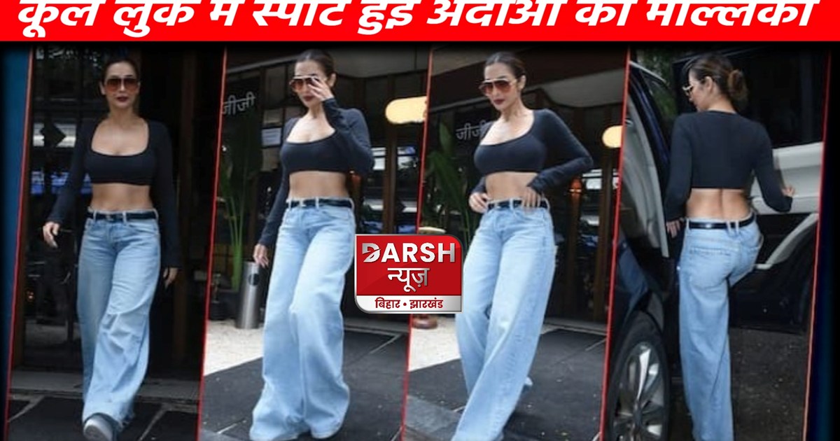 Malaika Arora was seen hurting fans with her killer looks...