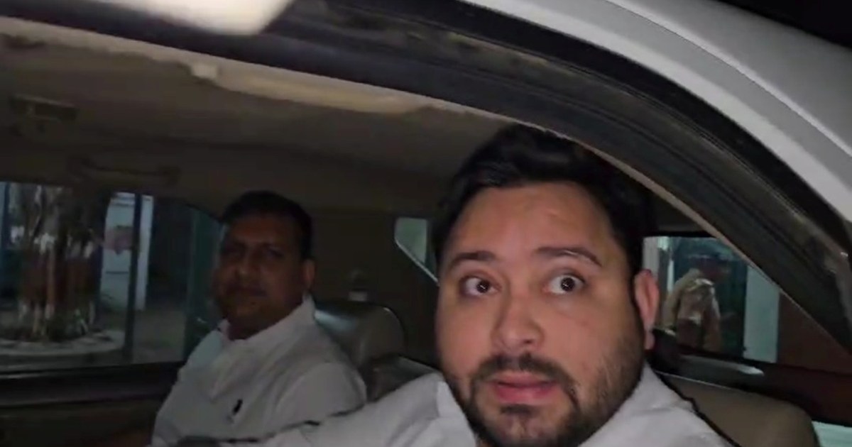 Tejasvi yadv nikle abhar yatra par der rat aaj samstipur se 