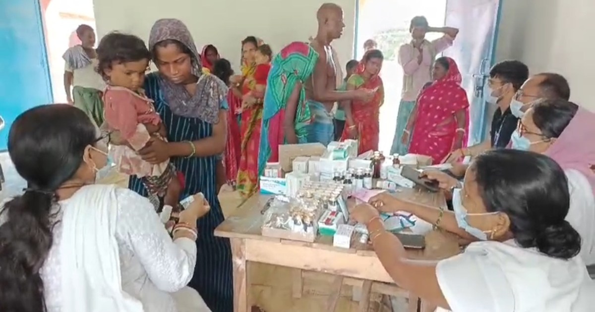 An unknown disease wreaks havoc in a village of Araria distr