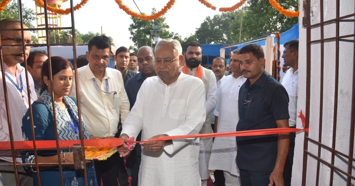 CM Nitish Kumar gave the gift of many schemes to Rohtas and 