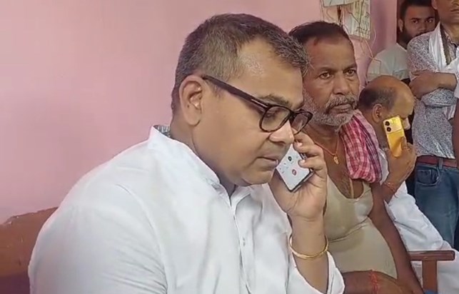 Chirag's brother-in-law and Jamui MP Arun Bharti got angry a Chirag's brother-in-law and Jamui MP Arun Bharti got angry a