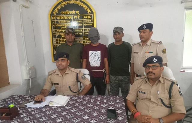 Gaya police arrested the accused of robbery case Gaya police arrested the accused of robbery case