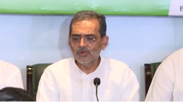 Upendra Kushwaha ka nda me sit sheyr pr bda byan Upendra Kushwaha ka nda me sit sheyr pr bda byan