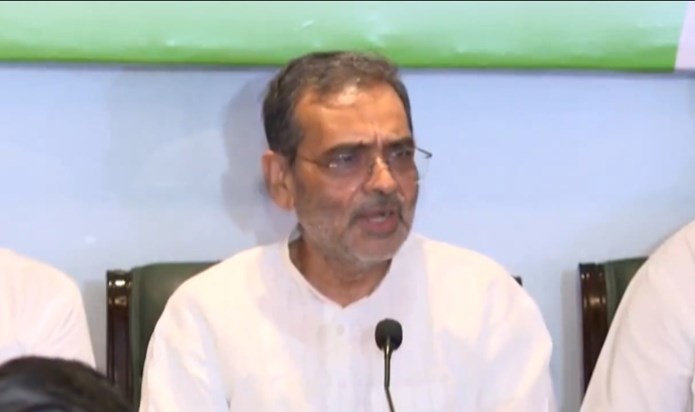 Upendra Kushwaha said the seat sharing formula will have to Upendra Kushwaha said the seat sharing formula will have to