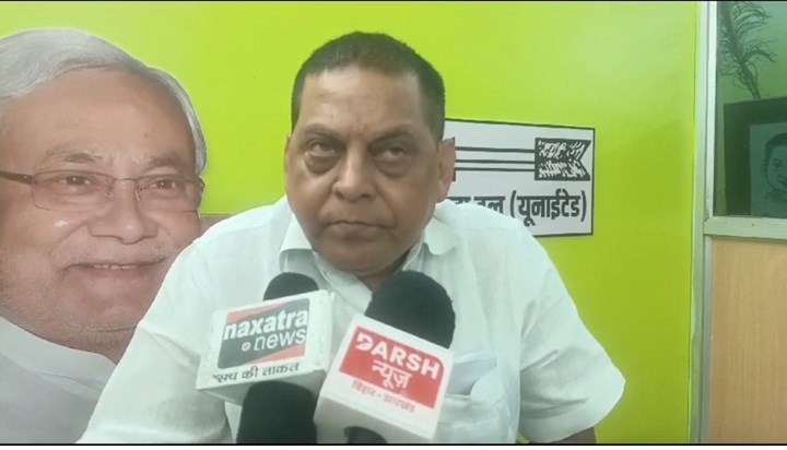 Jdu prvkta Niraj Kumar ka tejasvi yadv pr bda byan