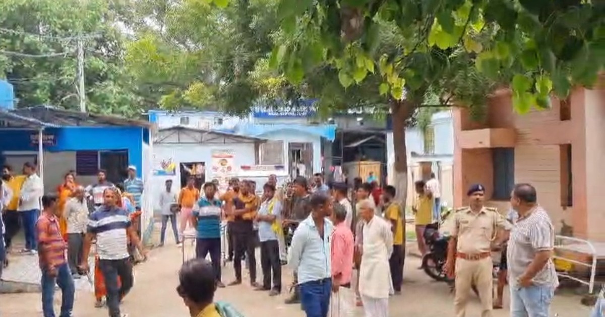 In a dispute over sand stock in Jamui, the devar of a female