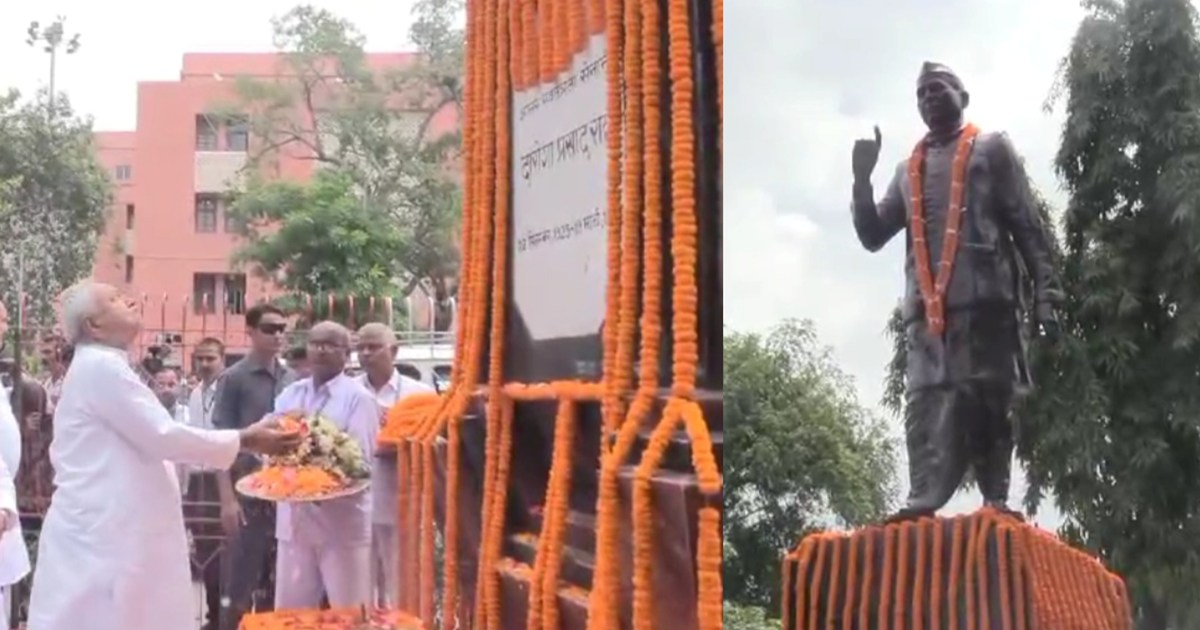 Many dignitaries including Chief Minister Nitish Kumar paid 