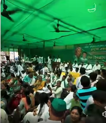 RJD tries to mobilize castes on the pretext of dharna, Tejas RJD tries to mobilize castes on the pretext of dharna, Tejas