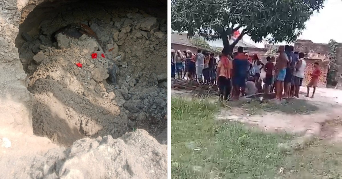 In Motihari, the flat land in the middle of the village sudd