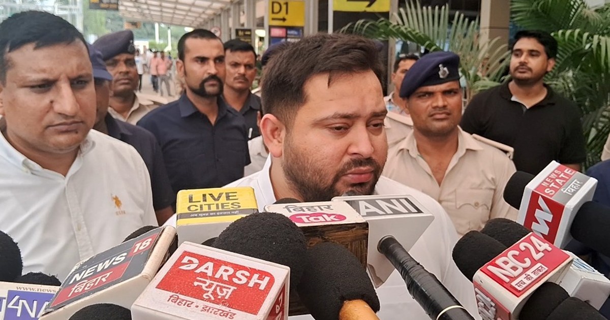 Tejasvi yadv ka bda byan