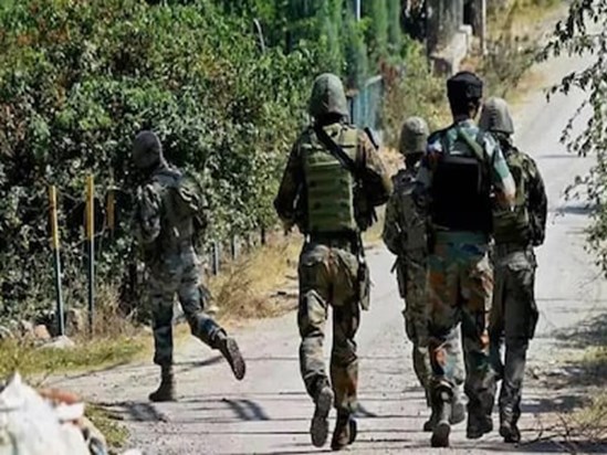 Security personnel killed two terrorists and recovered weapo Security personnel killed two terrorists and recovered weapo
