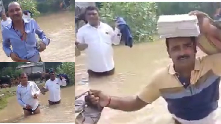 Master sahab went viral while going to school with slippers Master sahab went viral while going to school with slippers