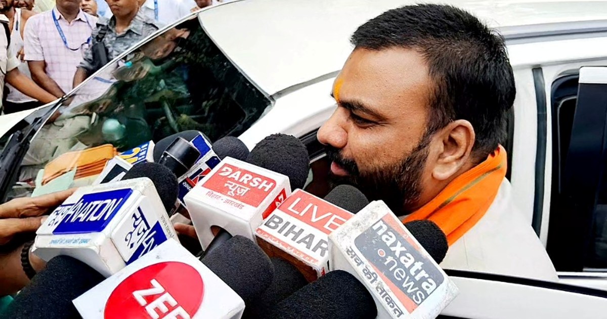 Dy cm samrat chaudhri ka byan