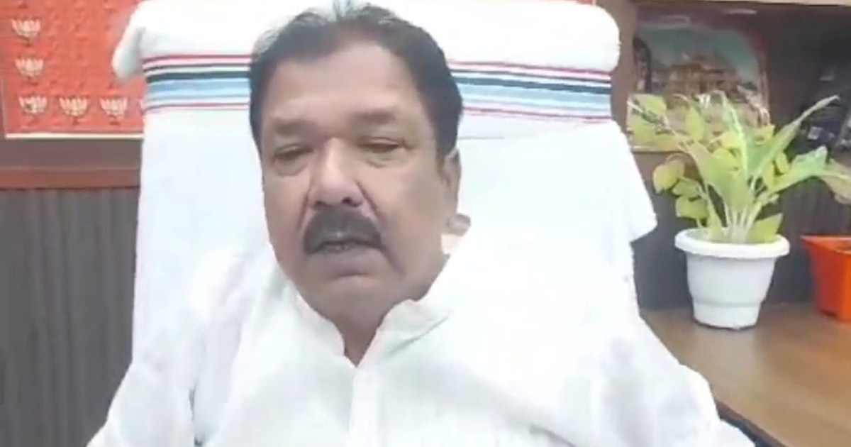 Mntri dilip jaswal ka bda byan