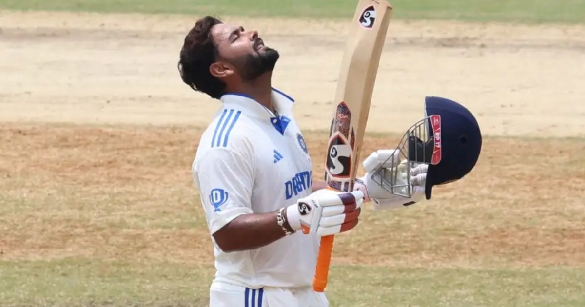 Rishabh Pant made a explosive comeback in cricket from the t