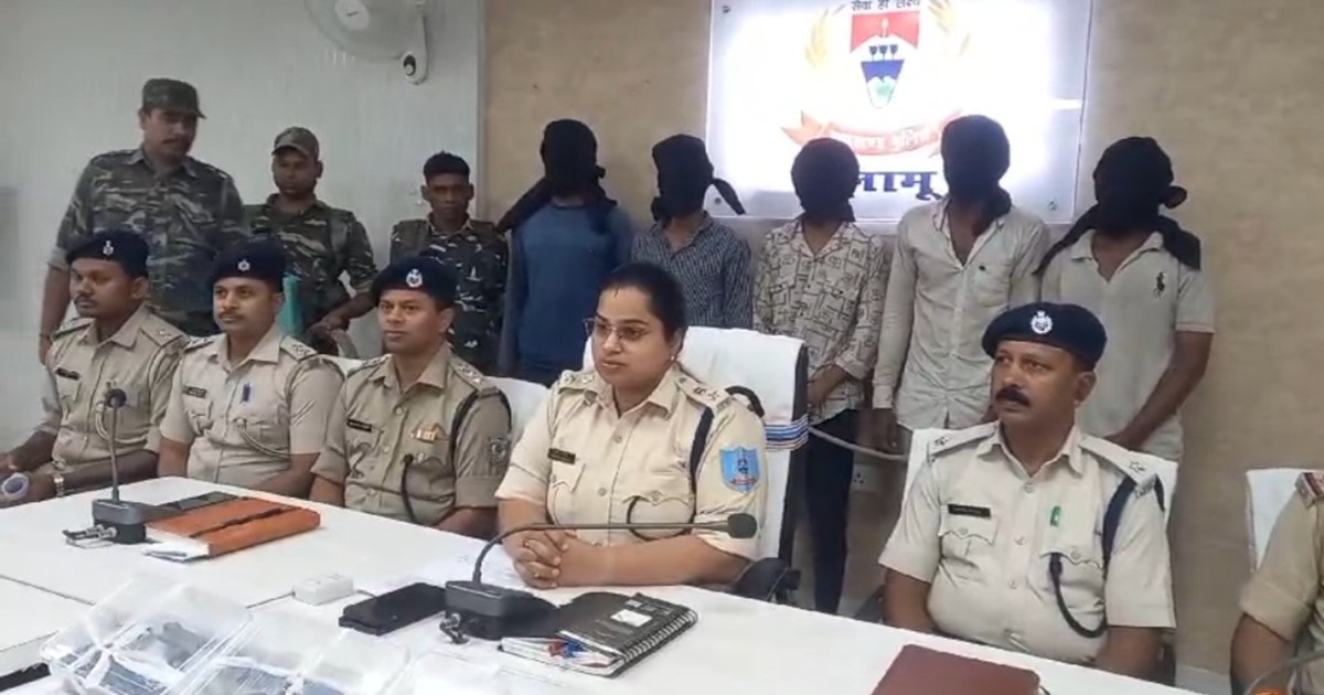 Palamu police foiled the plan to rob a petrol pump, five arr