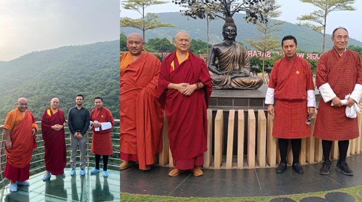 Bhutan Home Minister visits Rajgir Nature and Zoo Safari Bhutan Home Minister visits Rajgir Nature and Zoo Safari