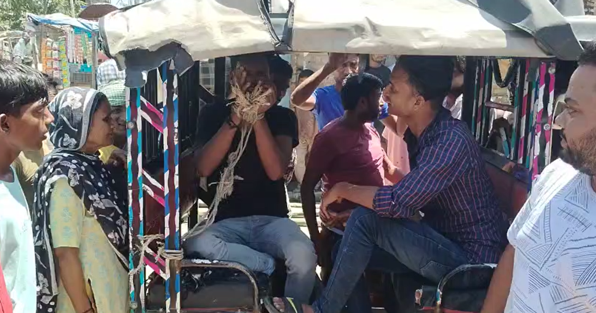 Bihar Crime: Katihar me E-rickshaw chori ke aarop me yuvak k