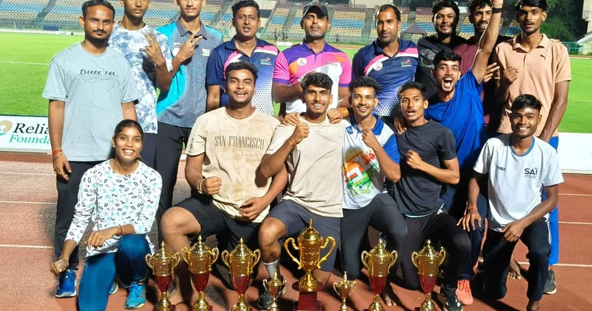 Bihar secured second place in the 36th East Junior Athletics