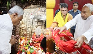The CM offered prayers to Goddess Sheetla Mata, Badi Patan Devi and Choti Patan Devi for the happiness, peace and prosperity of the state.
