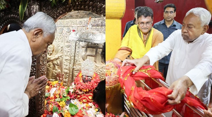 The CM offered prayers to Goddess Sheetla Mata, Badi Patan D The CM offered prayers to Goddess Sheetla Mata, Badi Patan D