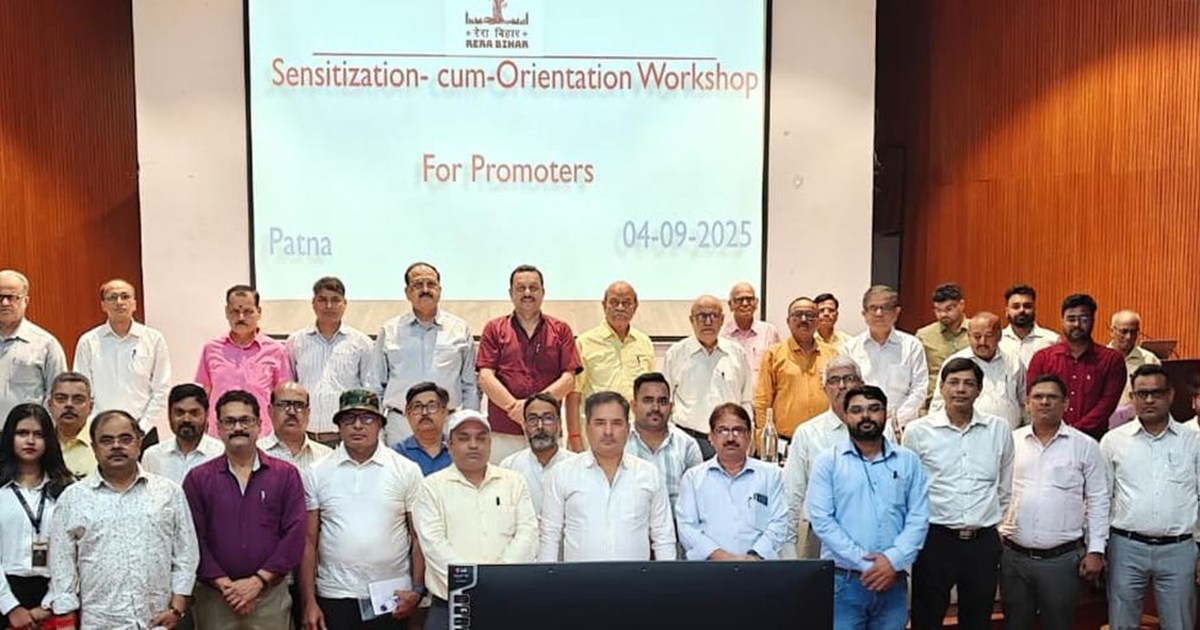 RERA chairman taught a lesson to the promoters